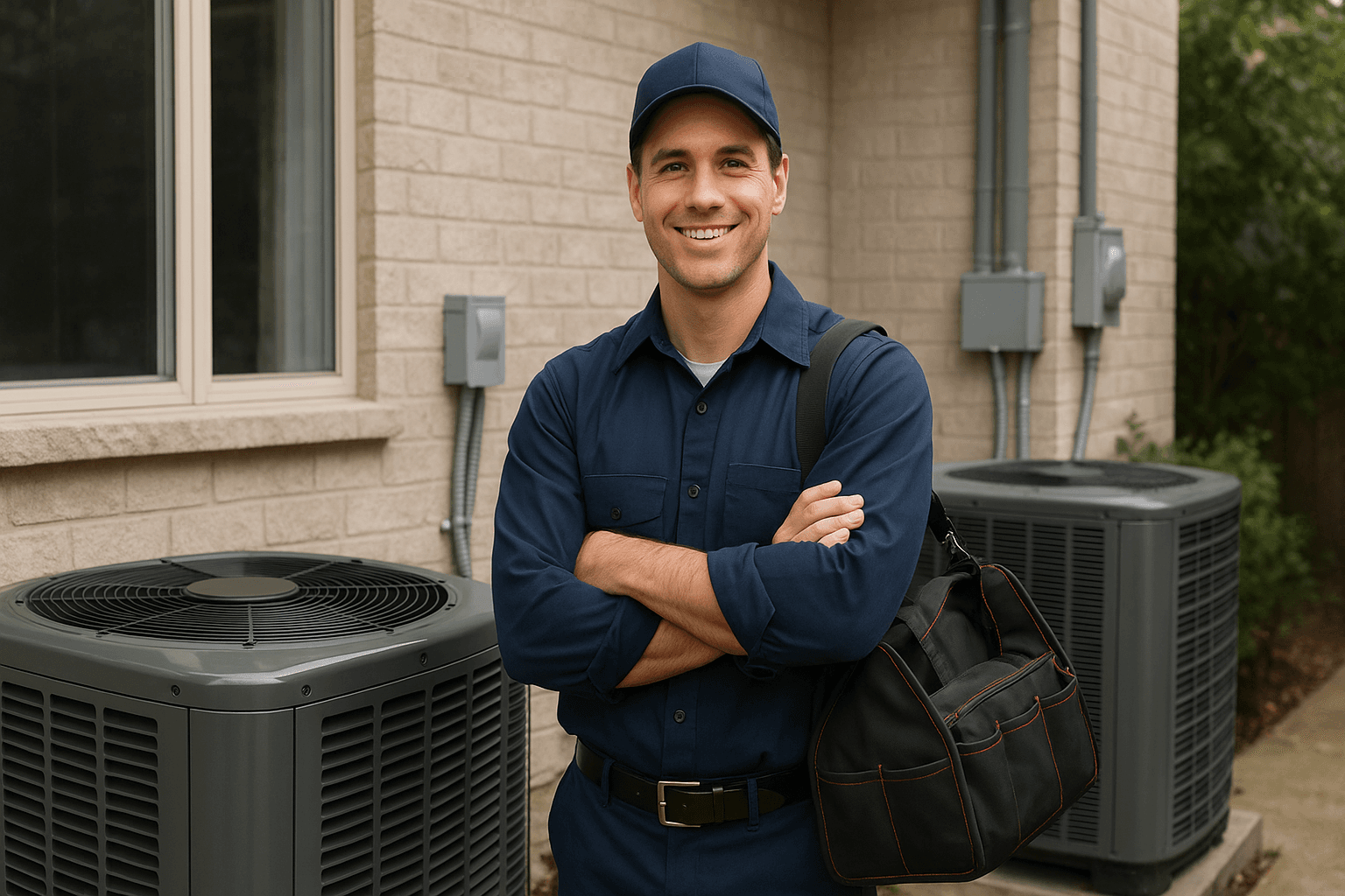 Del-Air Heating & Air Conditioning hero image
